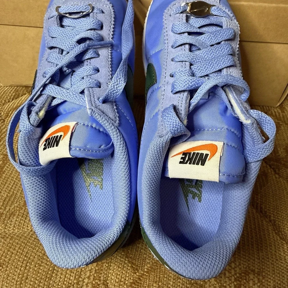 Nike Cortez Women's Size 5.5 Blue Green Running Athletic Shoes DZ2795 402